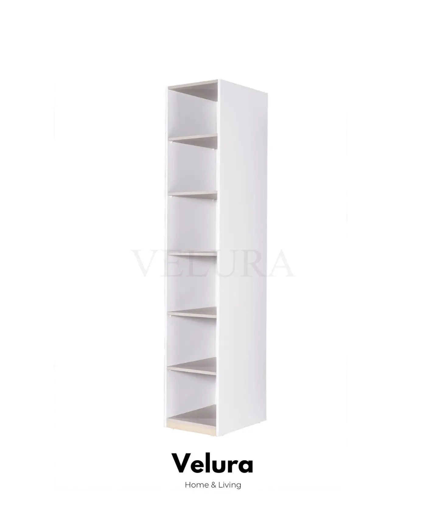 Legna 10 kapılı beyaz köşe dolap aynalı model