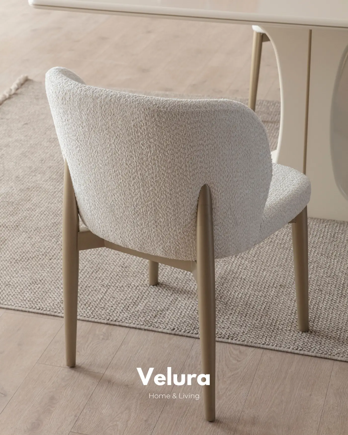 Marcel Konsol krem modern 200 cm 4 kapaklı suntalam gövde MDF kapak