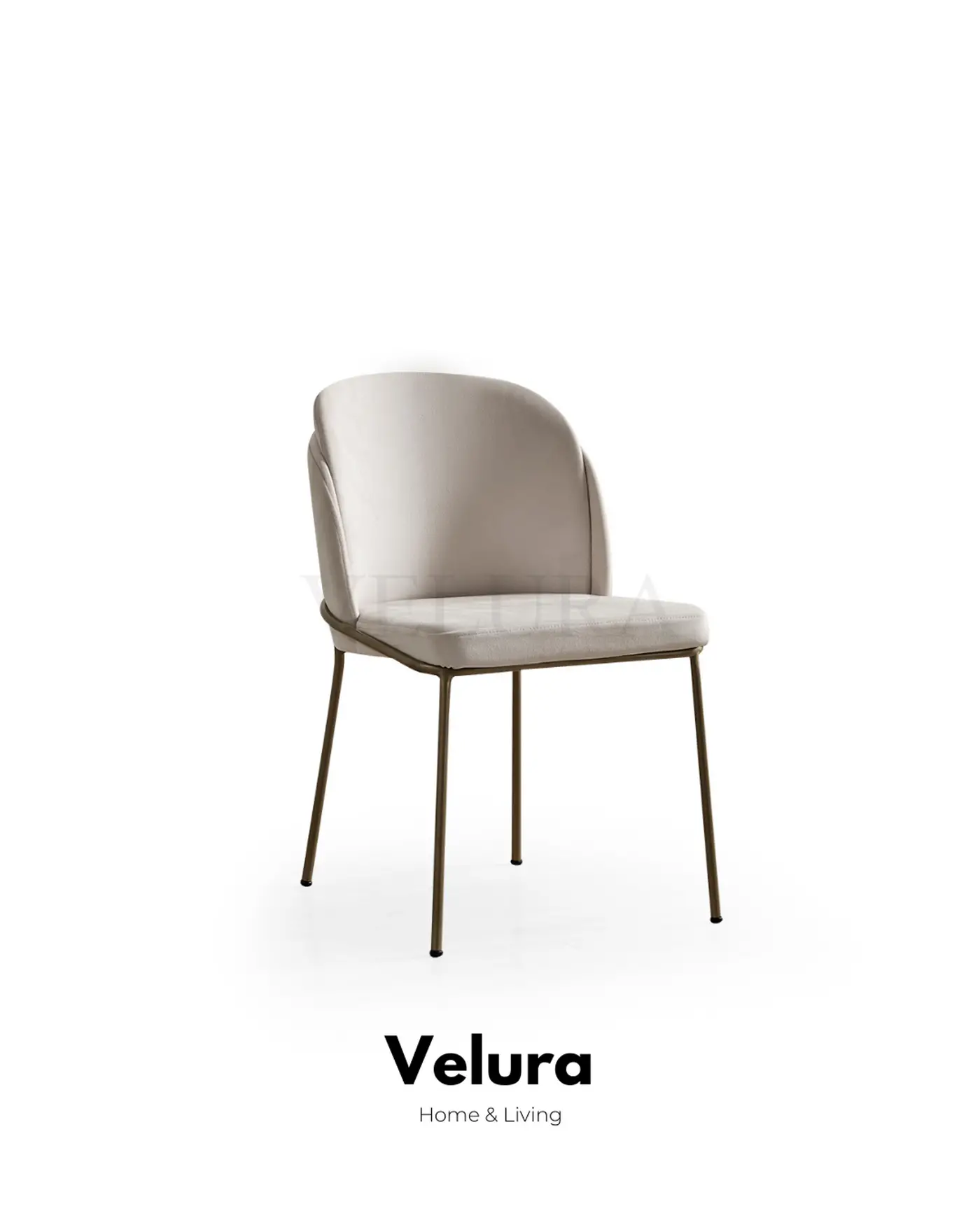 Monaco krem yemek masası açılır genişleyebilir modern tasarım 204 cm açık genişlik