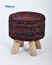 Silk Black - Puf