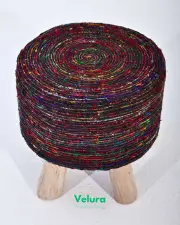 Silk Black - Puf