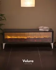 Şömineli Tv Ünitesi - Antrasit