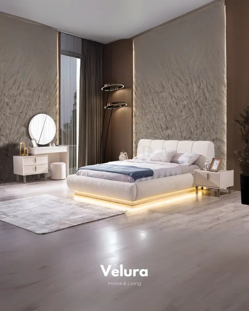 Tress Yatak Odası Takımı - V2 - 6 Kapaklı Gardırop