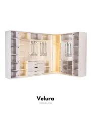Tress 9 Kapılı Köşe Dolap