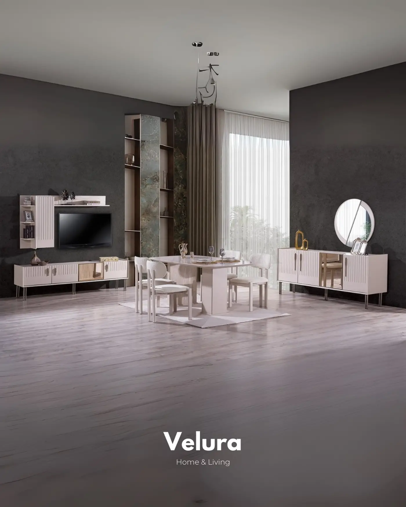 Velura Home Tress Konsol modern tasarım