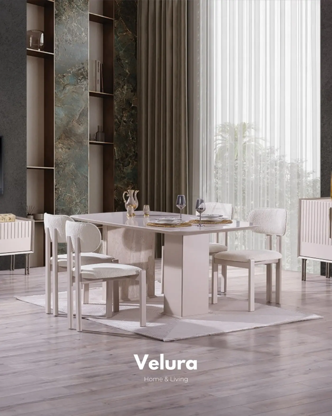 Velura Home Tress Yemek Masası modeli
