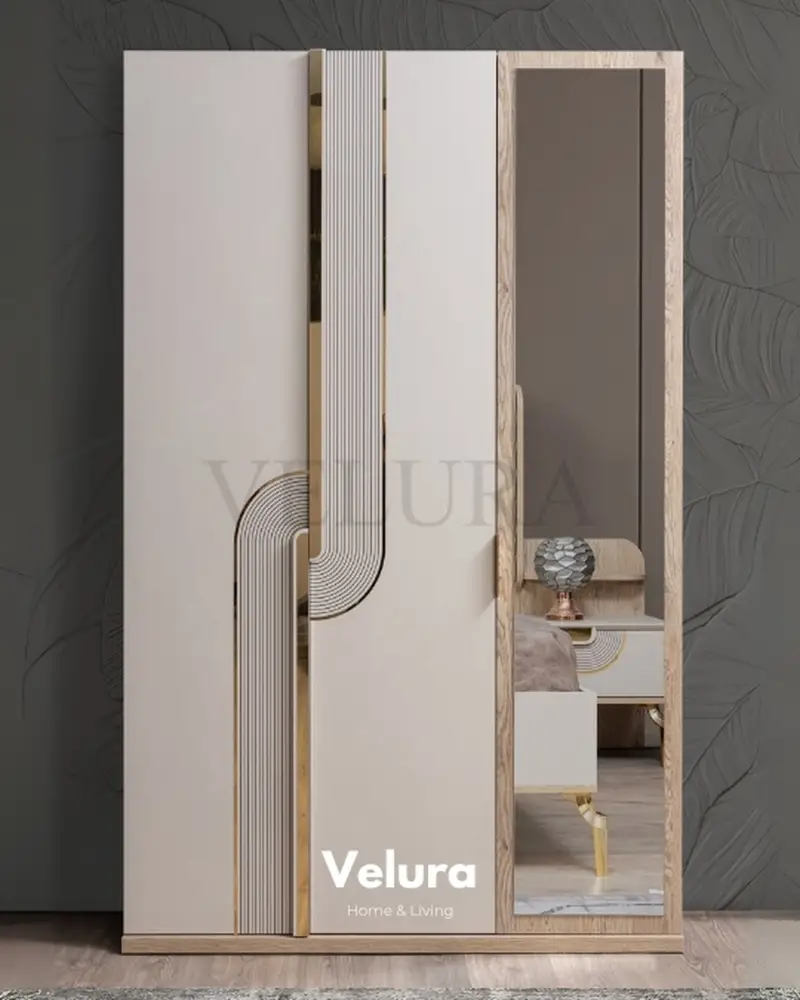 Uriel 3 Kapaklı Dolap