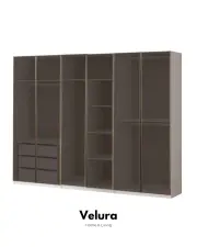 Valore 8 Cam Kapaklı Dolap