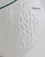 Küre Orta Sehpa - Dragon (Beyaz) - Yuvarlak - Şeffaf Cam