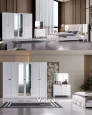 Bohem Yatak Odası Takımı - Beyaz Bohem Yatak Odası Takımı - Beyaz