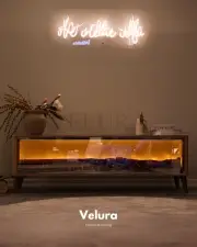 Şömineli Tv Ünitesi - Ceviz Şömineli Tv Ünitesi - Ceviz