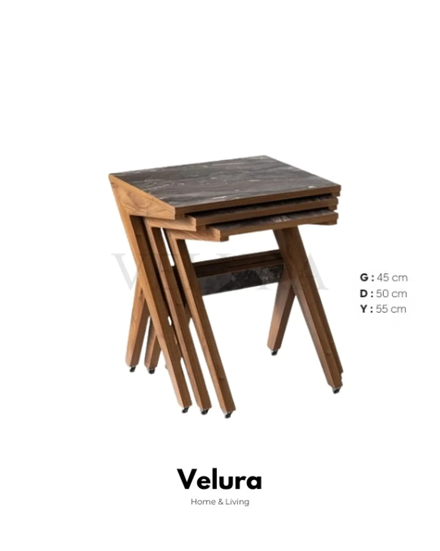 Modern ve Klasik Dekora Uygun Sehpa CO7 Cosmos Yan Sehpa Modeli