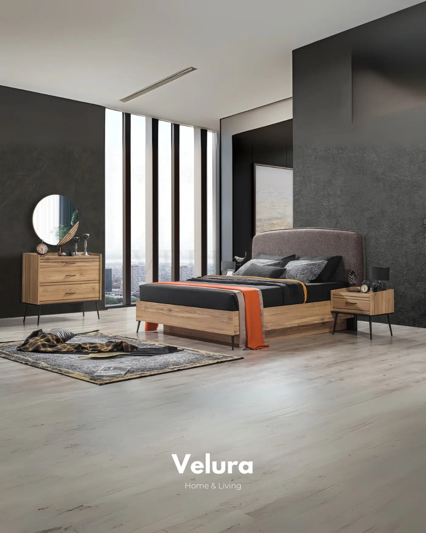 Velura Home İzgi şifonyer