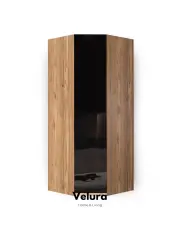 İzgi 10 Kapaklı Full Camlı Dolap