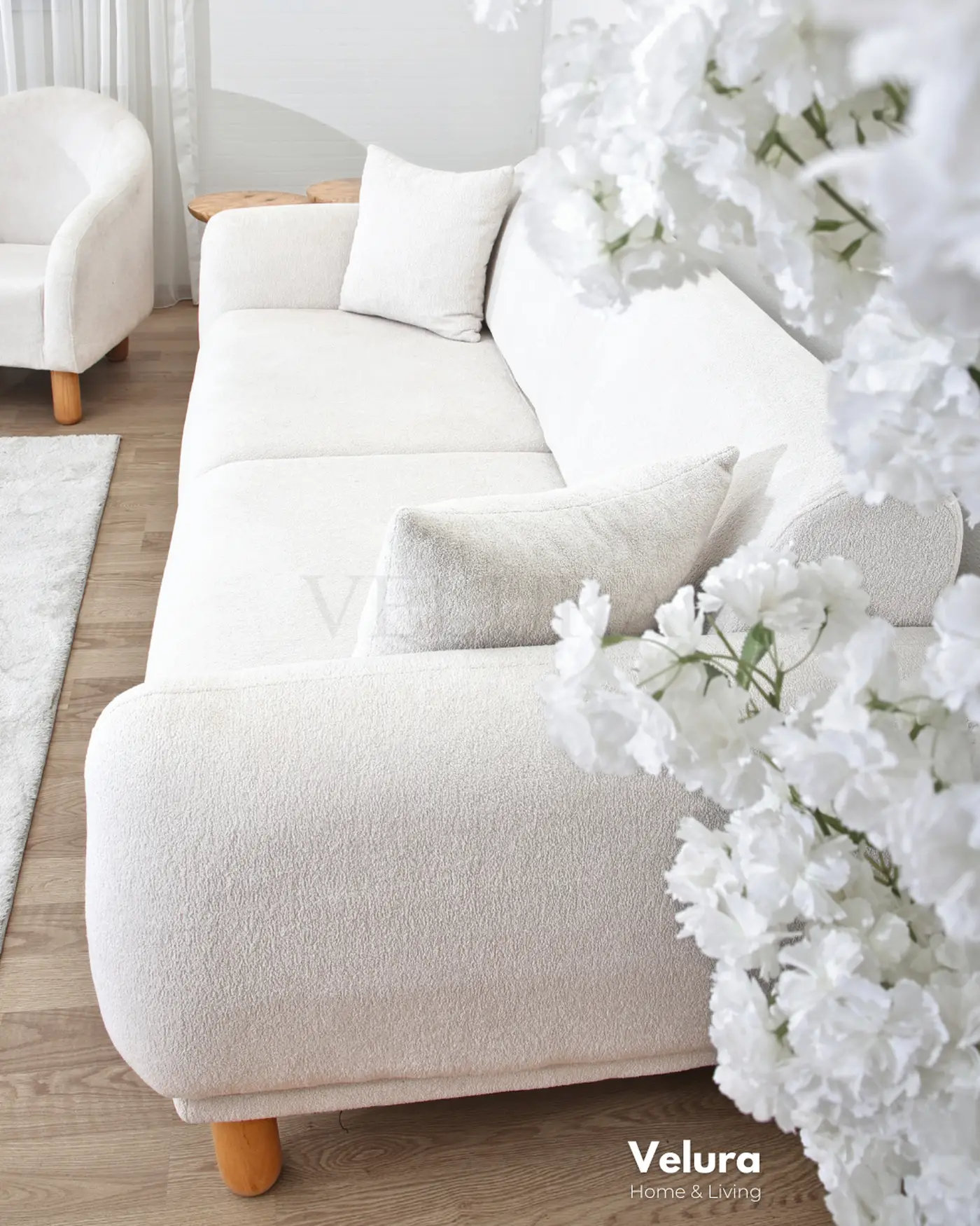 Konforlu Lara Koltuk Takımı Velura Home Lara koltuk takımı model