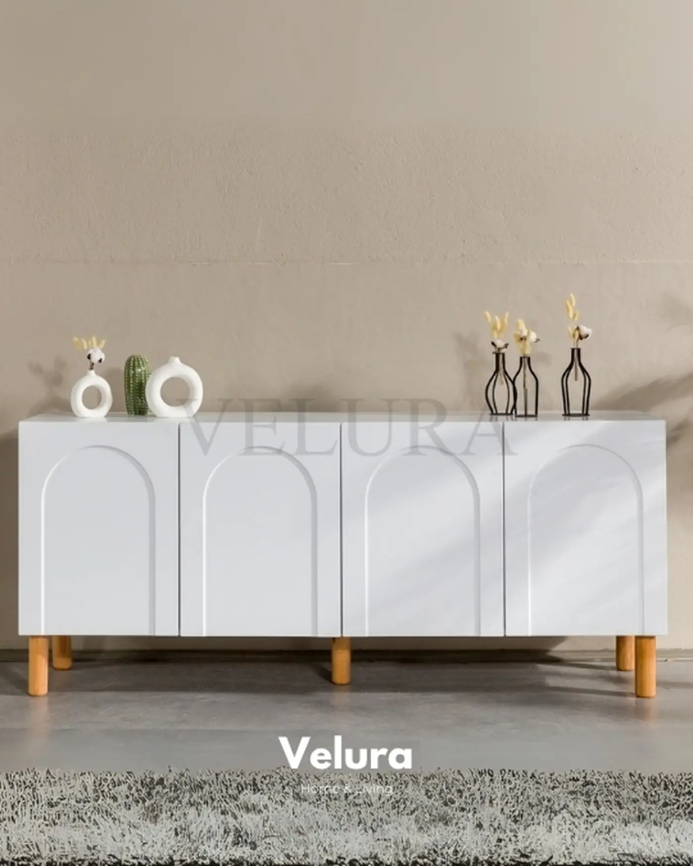 Velura Home Şık Yemek Odası Konsolu Velura Home bohem konsol modeli