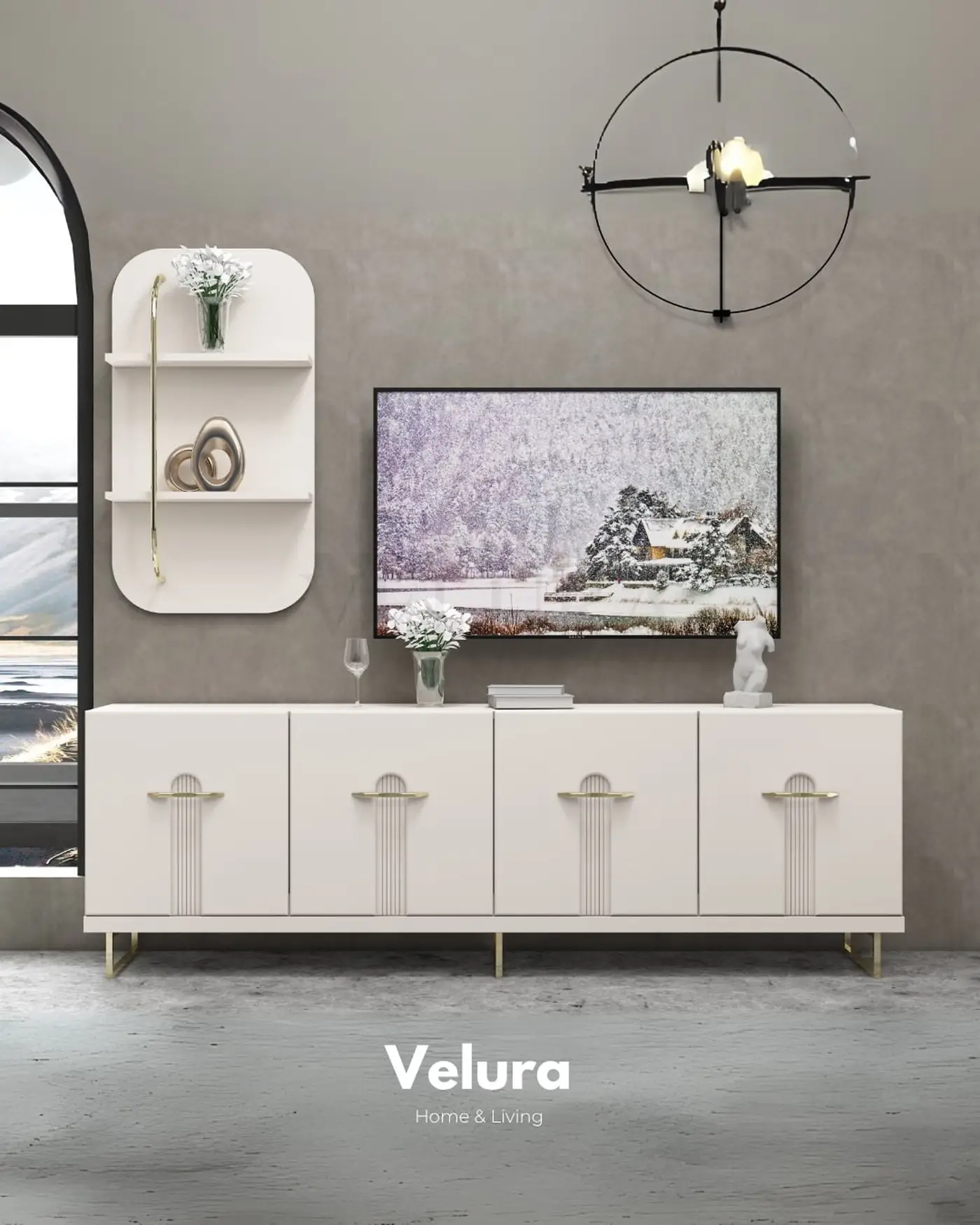 Velura Home Olimpos Tv Ünitesi