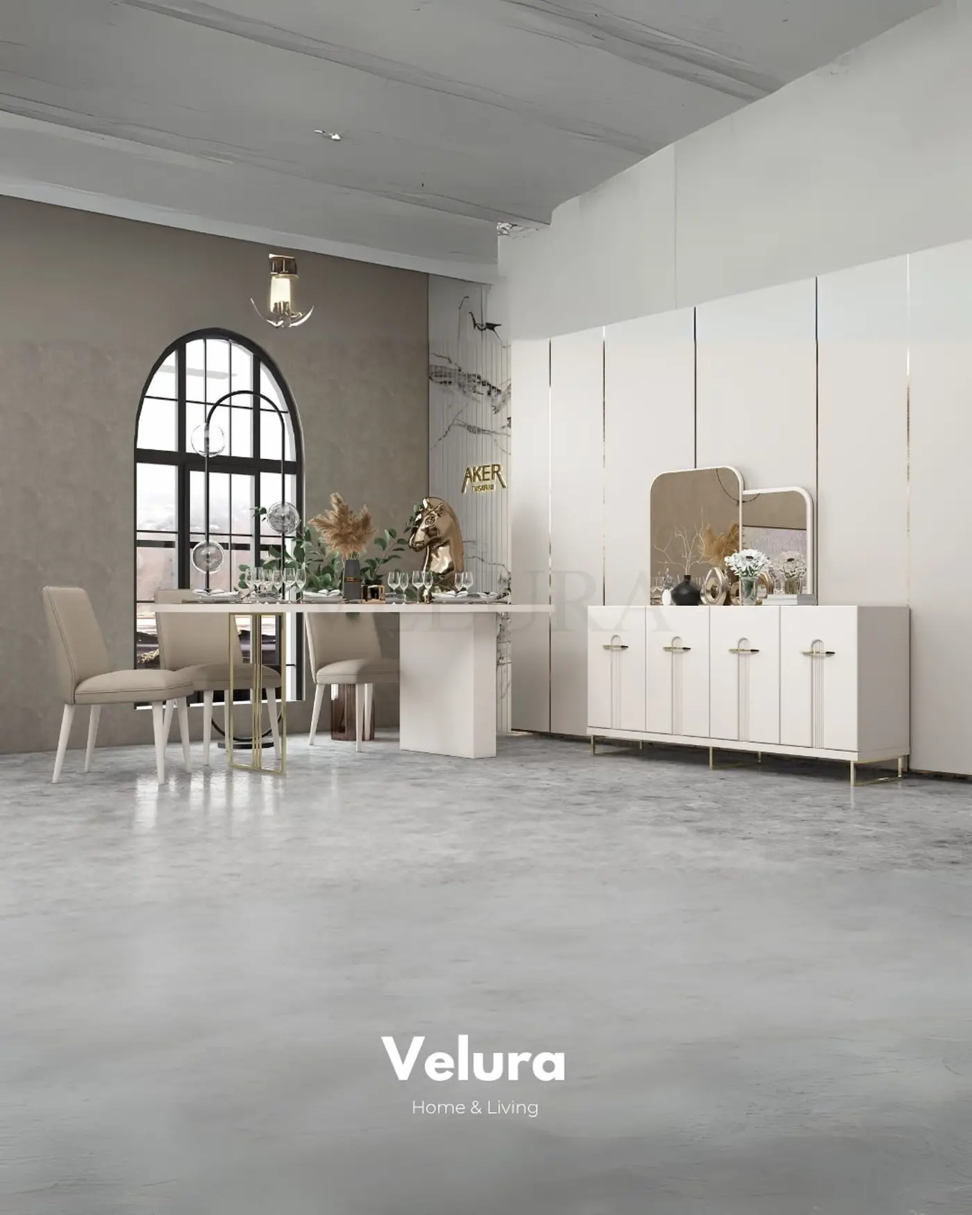 Velura Home Olimpos Yemek Takımı