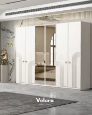 Sarmaşık 6 Kapılı Dolap