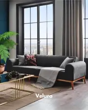 Valo Antrasit Koltuk Takımı 3+3+1+1