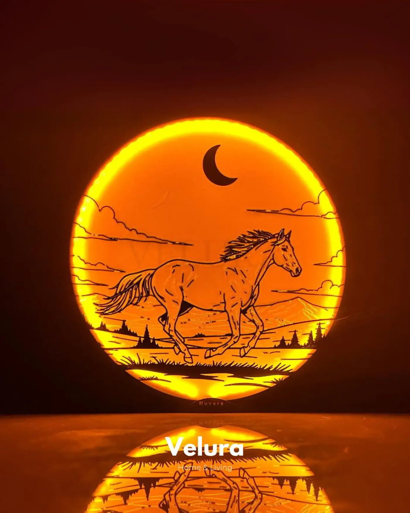 Country/rustik dekorla uyumlu, enerji verimli LED ambiyans ışığı