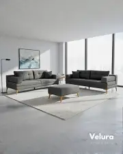 Zeri Yeşil Puzzle Modüler Köşe Koltuk Takımı Zeri Yeşil Puzzle Modüler Köşe Koltuk Takımı
