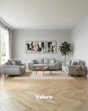 Azir Gri Yataklı Koltuk Takımı
