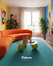 Küre Orta Sehpa - Fıstık Yeşili -  Yuvarlak - Şeffaf Cam