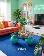 Küre Orta Sehpa - Turkuaz - Yuvarlak - Füme Cam