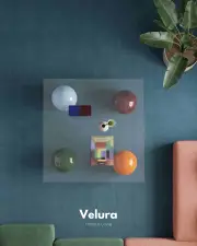 Küre Orta Sehpa - Colorium - Kare - Şeffaf Cam