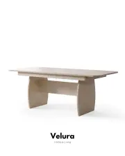 Defne Yemek Masası - Krem