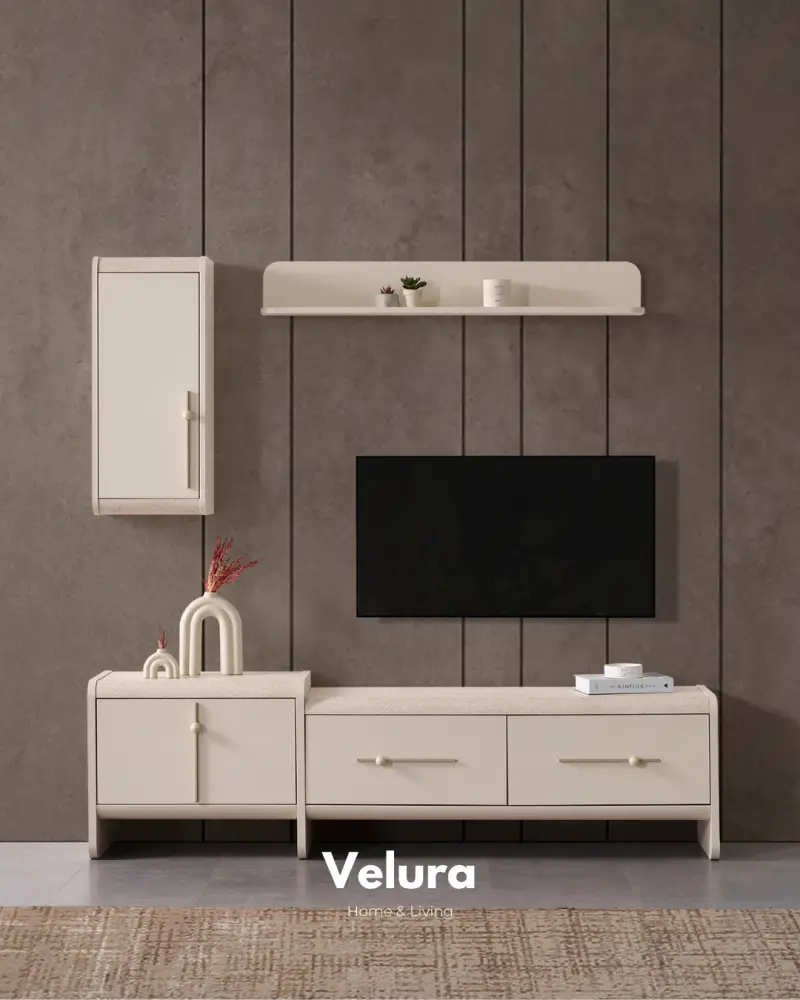 Defne Tv Ünitesi - Krem