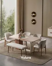 Enna Ekru Yemek Masası