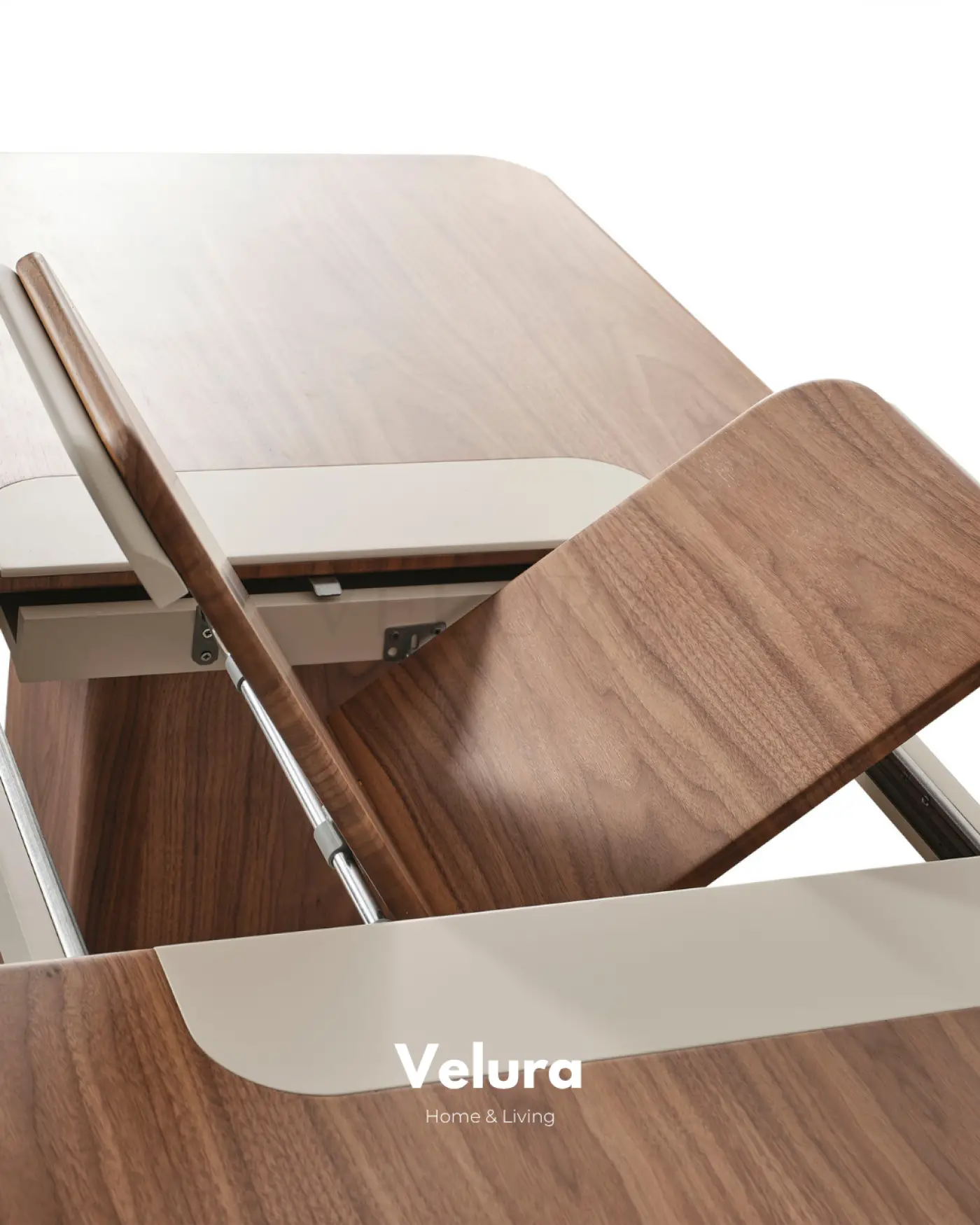 Modern yemek odası için Enna Ekru geniş yemek masası