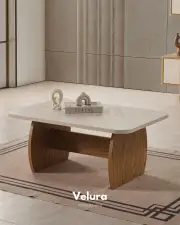 Eylül Orta Sehpa - Naturel ve Krem