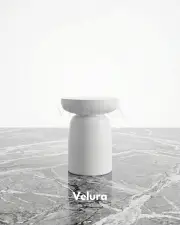 Fargo Mantar Yan Sehpa - Beyaz