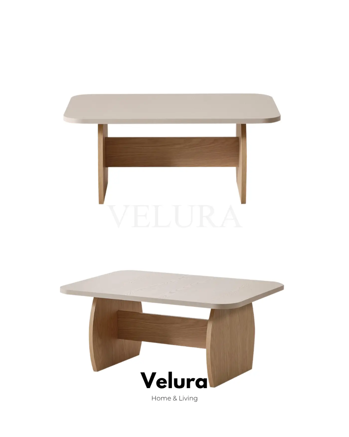 Defne Yemek Masası Natural Meşe traverten desenli açılır yemek masası