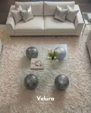 Küre Orta Sehpa - Silver - Kare - Şeffaf Cam