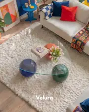 Küre Orta Sehpa - Dopamin - Üçgen - Şeffaf Cam