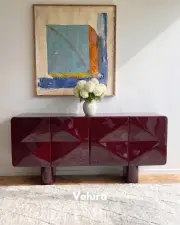 Lura Yemek Takımı - Bordo