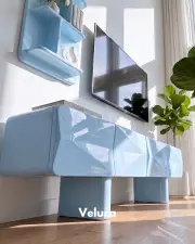Lura Yemek Takımı - Açık Mavi