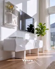 Lura Tv Ünitesi - Beyaz