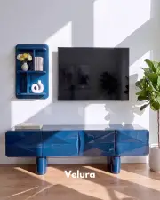 Lura Tv Ünitesi - Mavi