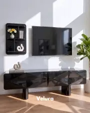 Lura Tv Ünitesi - Siyah