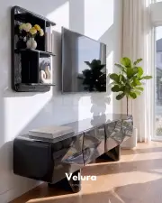 Lura Tv Ünitesi - Siyah