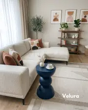 Maco Yan Sehpa - Mavi