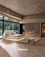 Marcel Yatak Odası Takımı - 5 Kapaklı Reflektif Dolap