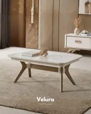 Nova  Orta Sehpa - Krem