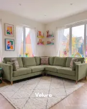 Pamela Köşe Takımı - 300 x 300 cm - Yeşil