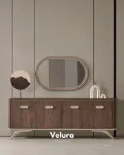 Nova Yemek Takımı - Koyu Ceviz